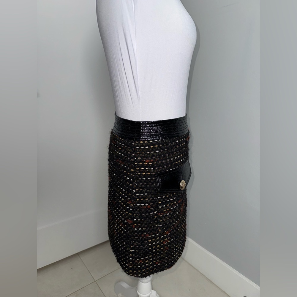 Veronica Beard Lucy Tweed Skirt/Size 12 - Picture 4 of 9